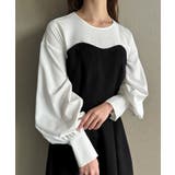 シャツドッキングタックフレアワンピース | JUNOAH | 詳細画像1