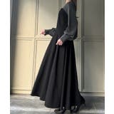 シャツドッキングタックフレアワンピース | JUNOAH | 詳細画像12