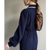 ピーチスキンポロシャツマーメイドワンピース | JUNOAH | 詳細画像5 