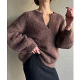 キーネックシャギーニット | JUNOAH | 詳細画像11