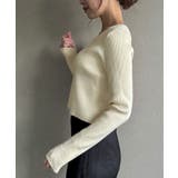 ラウンドネックラメニットカーディガン | JUNOAH | 詳細画像9 