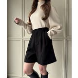 ツータックウォームショートパンツ | JUNOAH | 詳細画像3 