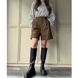 ツータックウォームショートパンツ | JUNOAH | 詳細画像6 