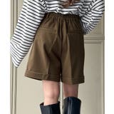 ツータックウォームショートパンツ | JUNOAH | 詳細画像8 