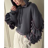 袖フリルパーカー | JUNOAH | 詳細画像11 