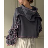 袖フリルパーカー | JUNOAH | 詳細画像14 