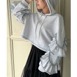 袖フリルパーカー | JUNOAH | 詳細画像6 