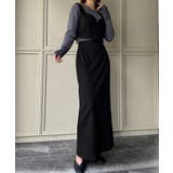 ウールライクビスチェ＆タイトスカートSET【秋冬もっちり素材】 | JUNOAH | 詳細画像10 