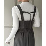 ウールライクビスチェ＆タイトスカートSET【秋冬もっちり素材】 | JUNOAH | 詳細画像16 