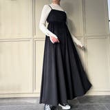 バックリボンベロアキャミワンピース | JUNOAH | 詳細画像10