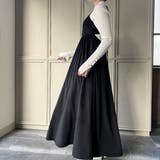 バックリボンベロアキャミワンピース | JUNOAH | 詳細画像11