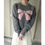 リボンシャギーニット | JUNOAH | 詳細画像6 