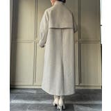 スタンドカラーロングコート | JUNOAH | 詳細画像18