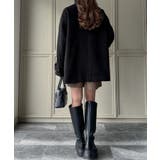 スタンドカラーミドルコート | JUNOAH | 詳細画像10