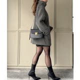 スタンドカラーミドルコート | JUNOAH | 詳細画像15