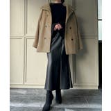 スタンドカラーミドルコート | JUNOAH | 詳細画像19