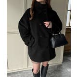 スタンドカラーミドルコート | JUNOAH | 詳細画像2