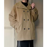 スタンドカラーミドルコート | JUNOAH | 詳細画像20