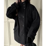 スタンドカラーミドルコート | JUNOAH | 詳細画像3