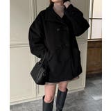 スタンドカラーミドルコート | JUNOAH | 詳細画像5