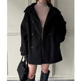 スタンドカラーミドルコート | JUNOAH | 詳細画像7