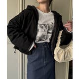 ファーナイロンリバーシブルブルゾン | JUNOAH | 詳細画像9
