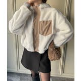 ファーナイロンリバーシブルブルゾン | JUNOAH | 詳細画像18