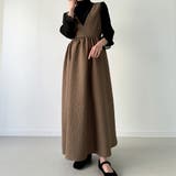 2wayふくれジャガードジャンバースカート | JUNOAH | 詳細画像14 