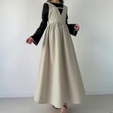 2wayふくれジャガードジャンバースカート | JUNOAH | 詳細画像18 