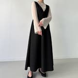 2wayふくれジャガードジャンバースカート | JUNOAH | 詳細画像7 