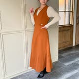 テラコッタ | サイドベルトマーメイドロングワンピース | JUNOAH