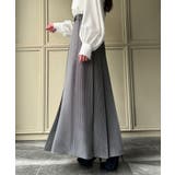 千鳥チェックロングプリーツスカート | JUNOAH | 詳細画像8
