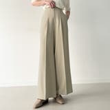 コルセット付きタックワイドパンツ | JUNOAH | 詳細画像16