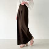 コルセット付きタックワイドパンツ | JUNOAH | 詳細画像22