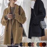 ショートチェスターコート | JUNOAH | 詳細画像1