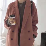 ダスティピンク | ショートチェスターコート | JUNOAH