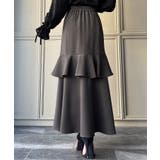 フリルスリットドロストマーメイドスカート | JUNOAH | 詳細画像13