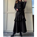 フリルスリットドロストマーメイドスカート | JUNOAH | 詳細画像7