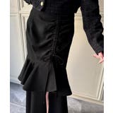 フリルスリットドロストマーメイドスカート | JUNOAH | 詳細画像8