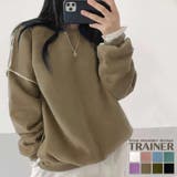 ドロップショルダーデザイントレーナー 韓国ファッション 春 | JUNOAH | 詳細画像12