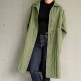 カーキ | ドロストモッズコート | JUNOAH