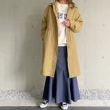 ライトブラウン | ドロストモッズコート | JUNOAH