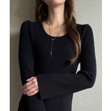 2wayネックリブニット | JUNOAH | 詳細画像1 