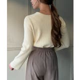 2wayネックリブニット | JUNOAH | 詳細画像11 