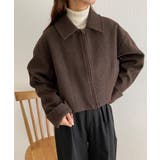 callautia ステンカラーショートアウター | JUNOAH | 詳細画像11