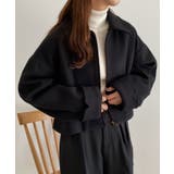 callautia ステンカラーショートアウター | JUNOAH | 詳細画像7