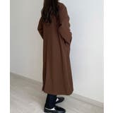 callautia 千鳥チェックスタンドカラーロングコート | JUNOAH | 詳細画像22