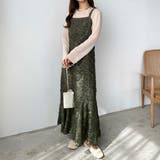 callautia ジャガードキャミワンピース | JUNOAH | 詳細画像14 