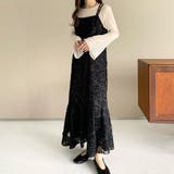 callautia ジャガードキャミワンピース | JUNOAH | 詳細画像4 