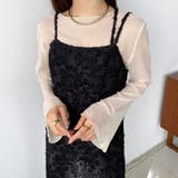 callautia ジャガードキャミワンピース | JUNOAH | 詳細画像5 